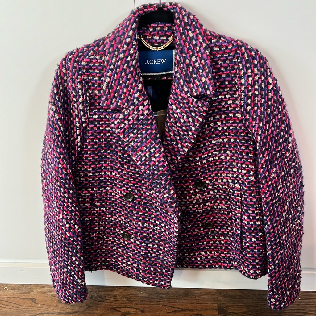 Nwt Jcrew Women’s Patterned Blazer - Sz S